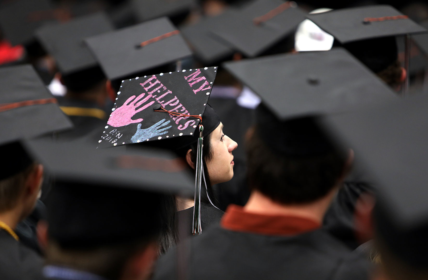 Congratulations to the graduates and their helpers